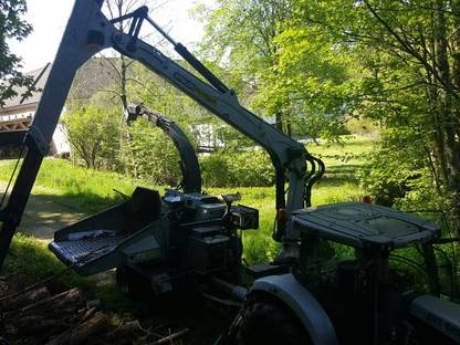 Bild 2:Hackguterzeugung