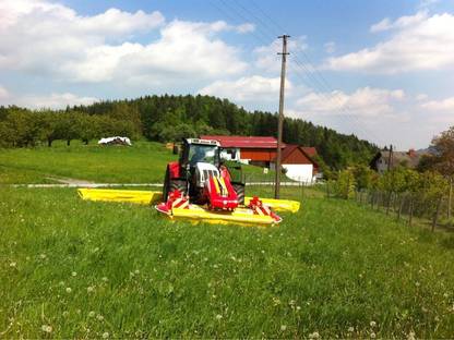 Bild 2:Mähen