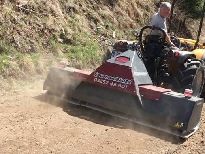 Bild 4:Rent-a-Grader Baustelleneinsatz!