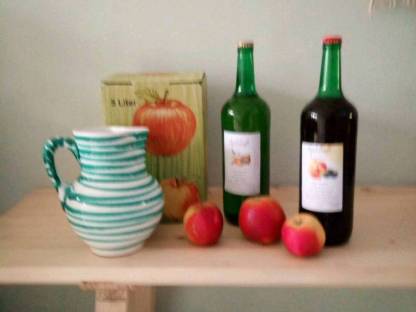 Bild 2:Apfelsaft vom Bauernhof