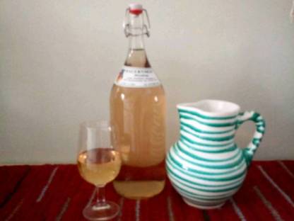 Bild 2:Mischlingsmost aus Bio-Streuobst