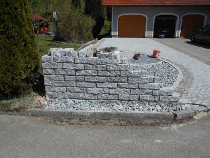 Bild 3:Granit Stein 20 x 20 x 40 cm Mauerstein