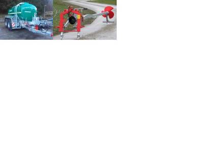 Bild 3:Gülleausbringung