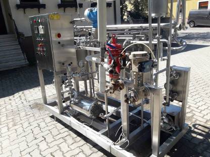 Bild 3:Pasteuranlage Fischer Eurocal