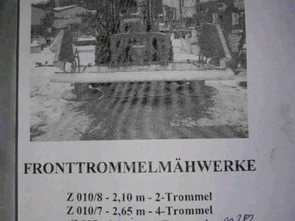 Schlachte Fronttrommelmähwerk Samasz 3,00 m Z007