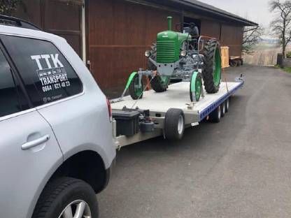 Bild 3:Traktortransport, landwirtschaftliche Geräte bis 2,6 t