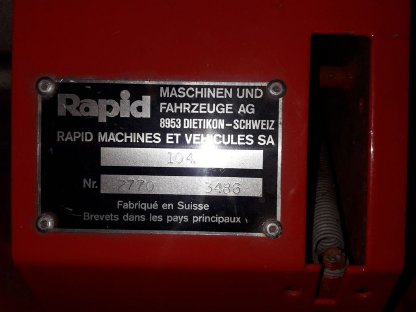 Schneefräse Rapid SF 104