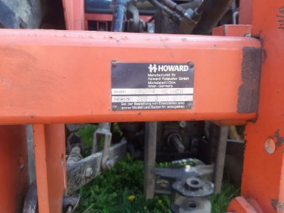 Bild 5:4-reihiges Hackgerät Howard Rollsternhacke
