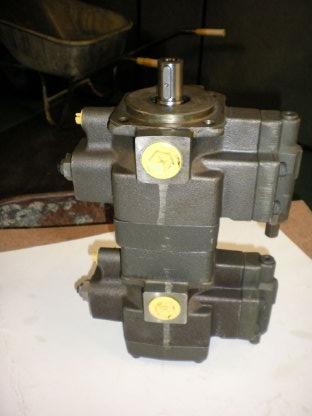 Bild 5:Rexroth-Hydraulikdoppelpumpe