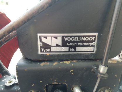 Motormäher Vogel & Noot FG2
