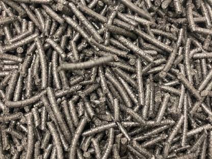 Bild 2:Schwarzkümmel Presskuchen Pellets Futter BIO