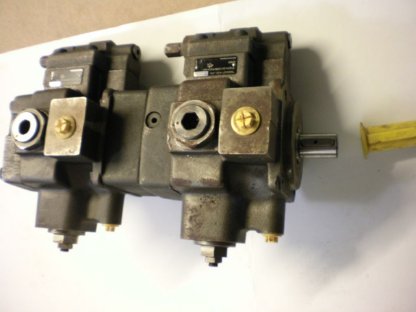 Bild 2:Rexroth-Hydraulikdoppelpumpe