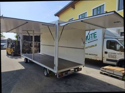 Bild 6:Humer-Drehschemel-Verkaufsbühnen-Transportanhänger