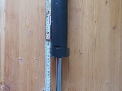 Bild 2:Doppelwirkender Hydraulikzylinder, Lenkung (Pinzgauer)