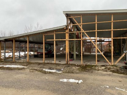 Lagerhalle/Maschinenhalle zum Selbstaufbau