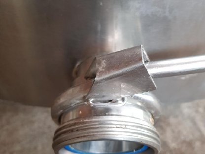 Bild 6:520 l Edelstahltank inkl. Kühlung Alfa Laval