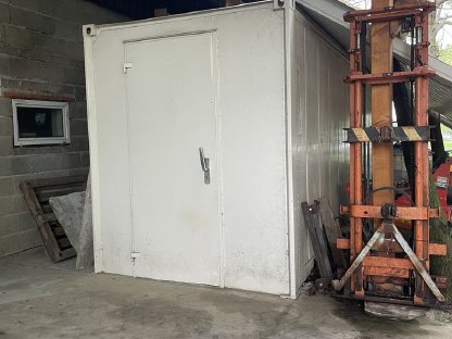 Riedel / Siemens Kühlhaus, 40 Fuß Container
