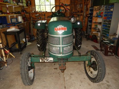 Oldtimer Traktor 1958