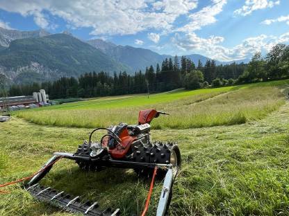 Mäh und Abraümarbeiten mit Ibex G2 Raum Oberkärnten Osttirol