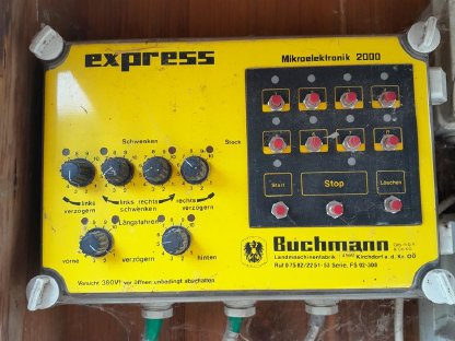 Teleskopheuverteileranlage Buchmann Express