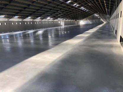 Bild 7:Industrieboden, Betonboden, Betonfahrbahnen, Betonglätten