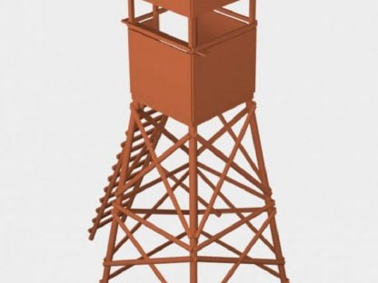 Bild 7:Rundumblick-Kanzel 300 cm, viele Reviereinrichtungen