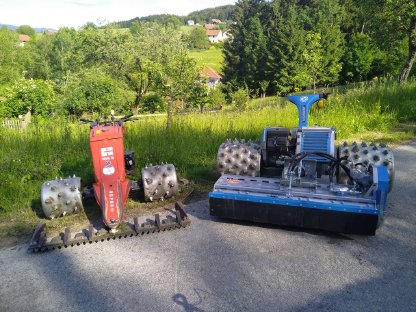 Bild 7:Böschungsmähen Mulch