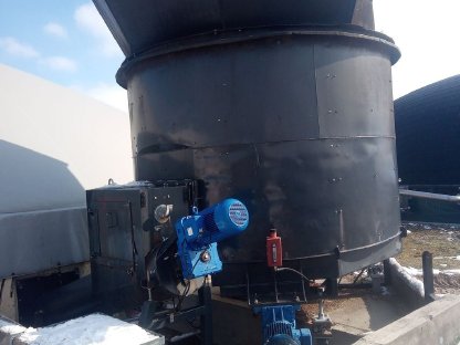 Biogas Einfütterung