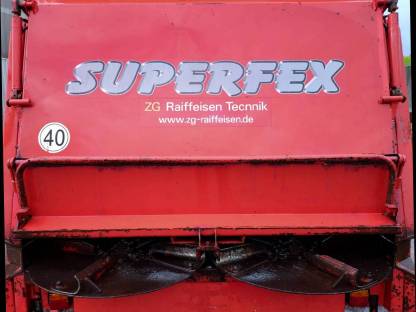 Farmtech Mist- und Kompoststreuer Tandem Superfex 1000