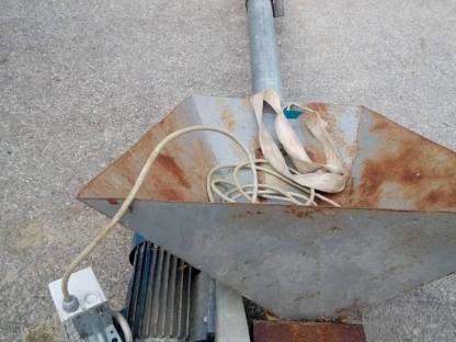 Bild 2:Mais Zubringerschnecke