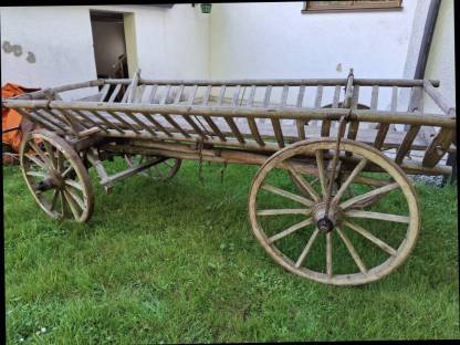 Bild 2:Leiterwagen, Holzwagen