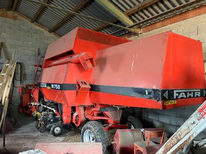 Mähdrescher Fahr M750