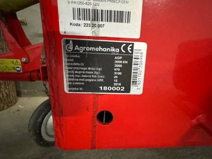 Bild 3:Agromehanika AGP 2000 EN