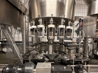 Füllanlage Fimer + Verschließer Modell RTT16.1.1S.COR.B