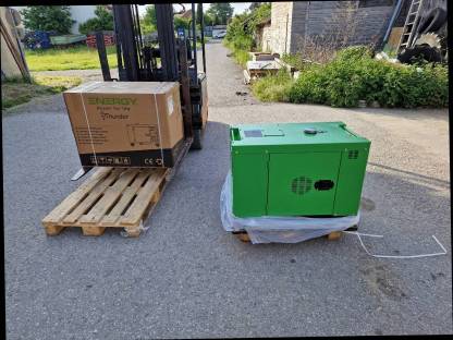 Bild 6:Stromerzeuger 9 kVA, Notstromaggregat, T9000FULL