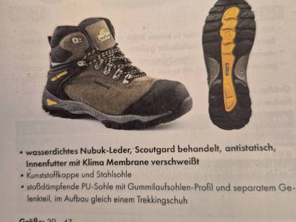 Arbeitsschuh Neu