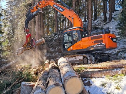 Prozessorbagger Doosan 210/7
