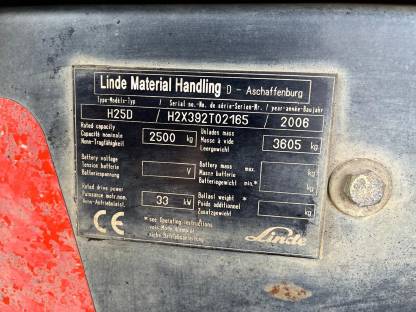 Bild 4:Linde H25d