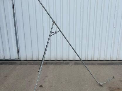 Bild 2:Beregnungsstativ für Mais