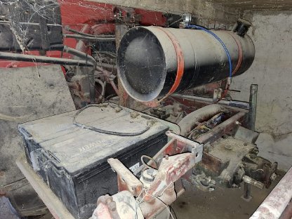 Bild 4:Standmotor LKW Steyr 10S14