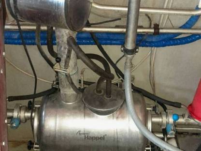 Bild 4:Doppel 3 Autotandem Melkstand System Happel