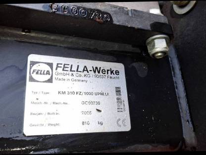 Bild 9:Frontmähwerk Fella 310 FZ