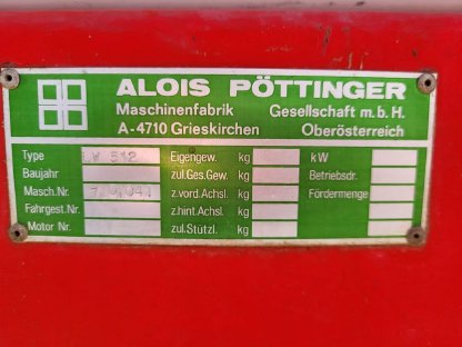 Bild 5:Ladewagen Pöttinger BOSS Junior 1