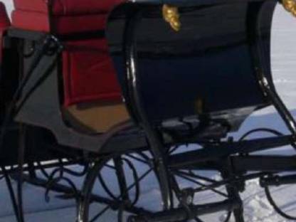 Bild 5:Pferdeschlitten - Antike Kutsche - Historischer Schlitten