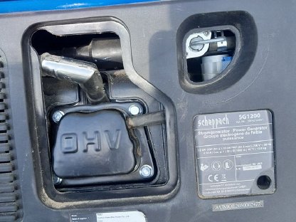 Bild 5:Stromerzeuger 230 V Scheppach