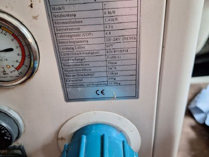 Pool Wärmepumpe RoHs 7000