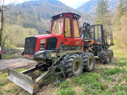 FORWARDER KOMATSU 855 mit Traktionswinde Herzog