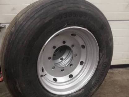 Komplett Kipperreifen 385/65R22,5 8 Loch ET0
