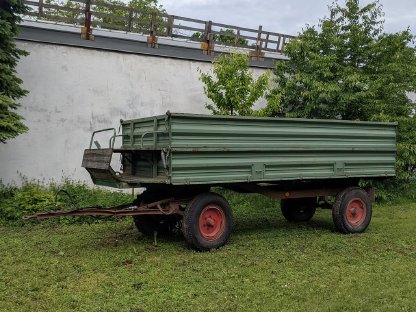 Brantner Zweiachsanhänger 7to Nutzlast mit Druckluft