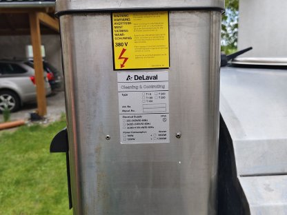 Milchtank DeLaval DX/C